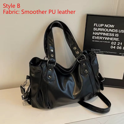 Soft Interior Compartment Shoulder Bags 2025 High Quality Contrasting Colors Bags for Women Fashion Zipper Pu Women'S Handbags